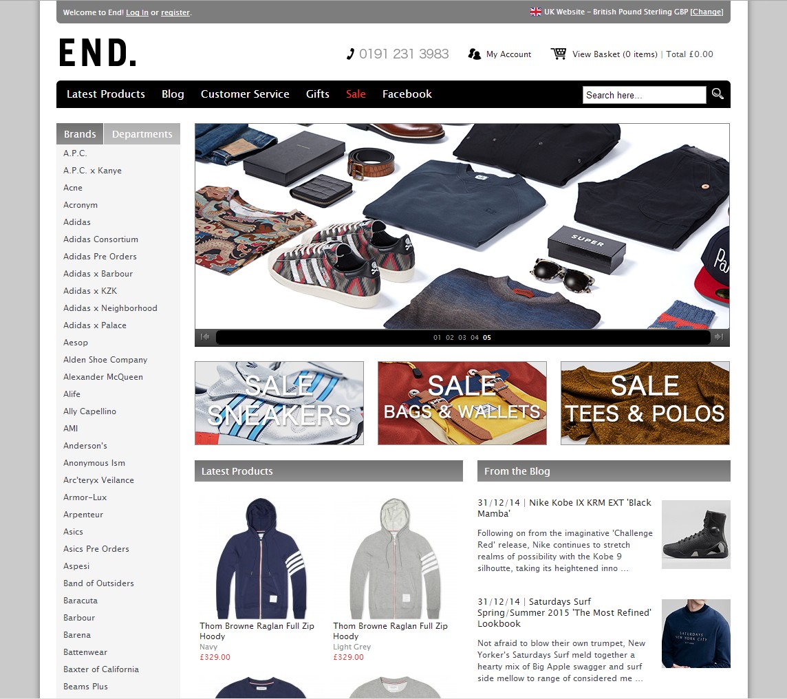 END CLOTHING