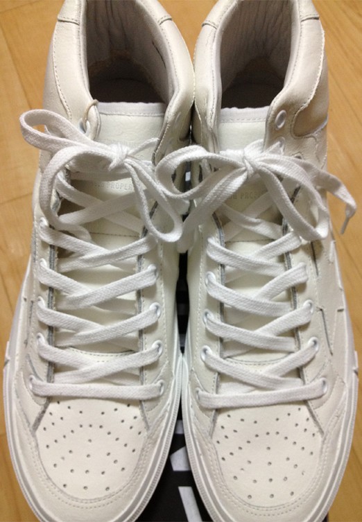 「Golden Goose Deluxe Brand」のレザーハイカットスニーカー「2.12」 : Re:BINO