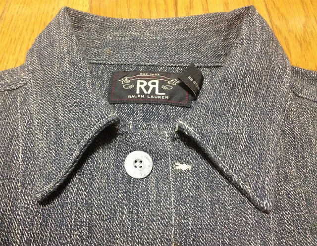 RRLの「コットン ジャスペ オーバーシャツ」