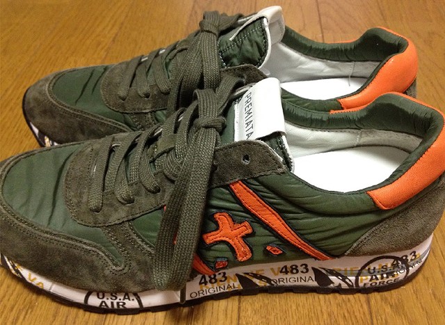 PREMIATA WHITEのスニーカー「SKY 1438」