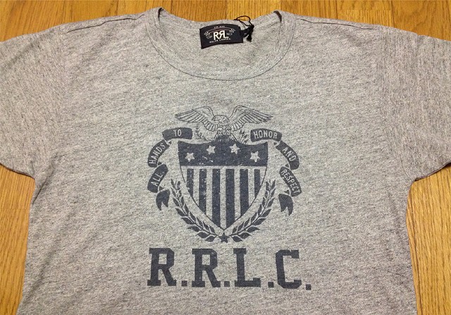 RRLの「コットンジャージーアスレチックTシャツ」