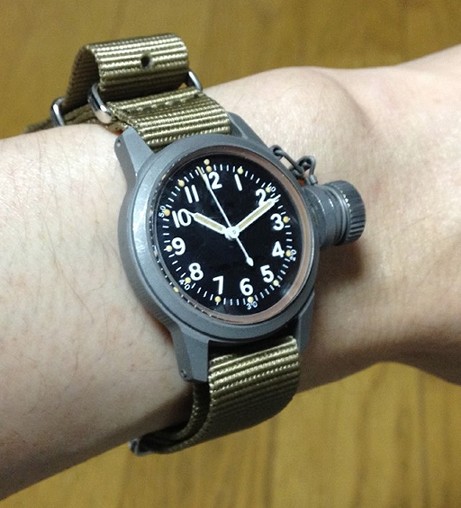 ELGINの「USN BUSHIPS CANTEEN WATCH」